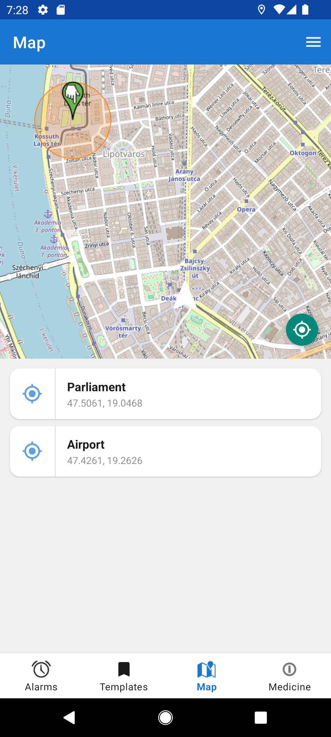 Map View